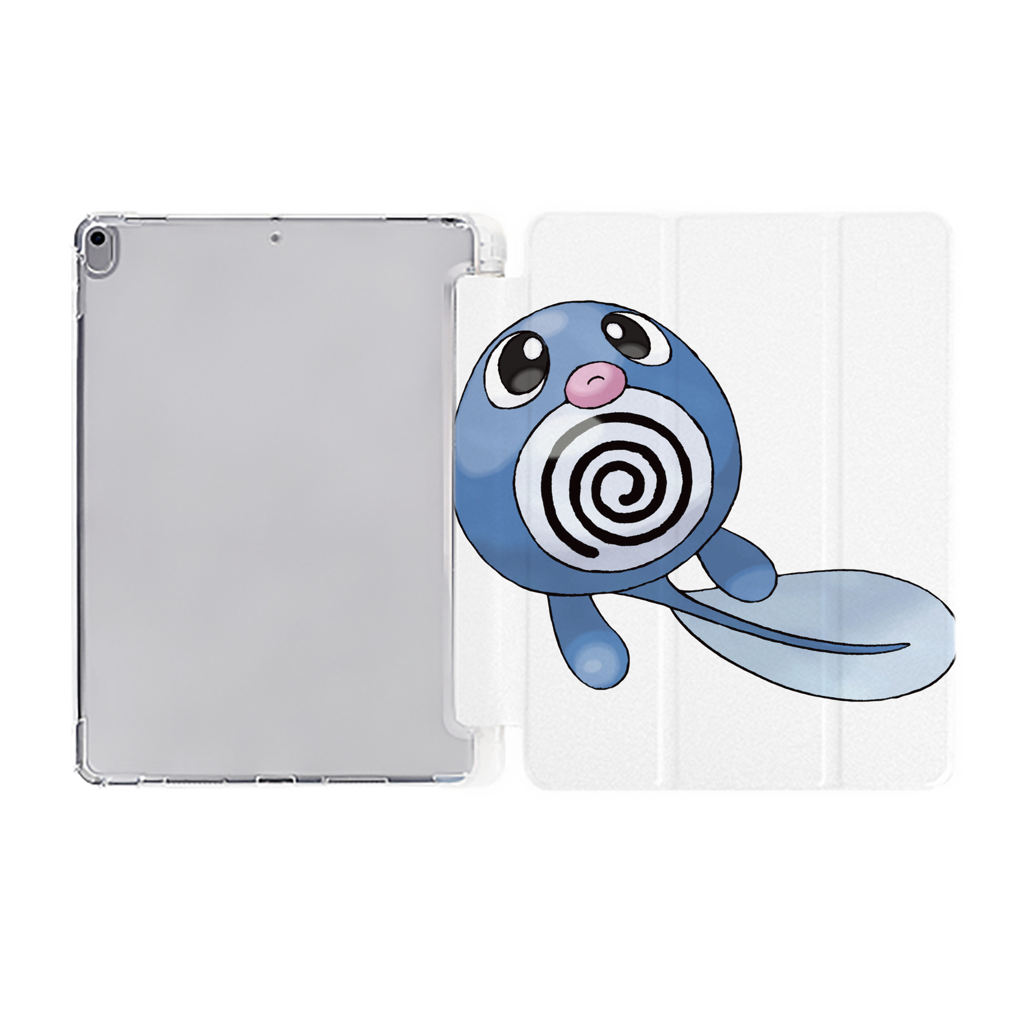 （画像用） ポケットモンスター Pokémon IPad ケース ペン収納付き 三つ折りスタンド PUレザー×シリコン 対応機種9.5/10.5/10.9インチ